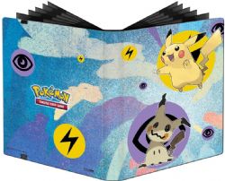 CARTABLE DE CARTE DE POKÉMON - PIKACHU & MIMIKYU BINDER PRO - 9 CARTES